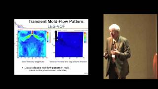 Fluid-flow and Stress Analysis of Steel Continuous Casting -- Brian Thomas