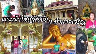 กราบบูชาองค์พระเจ้าใหญ่ลือชัยและองค์ปู่นาคราชภุชงค์ที่วัดอำนาจ ต.อำนาจ อ.ลืออำนาจ จ.อำนาจเจริญ สาธุ