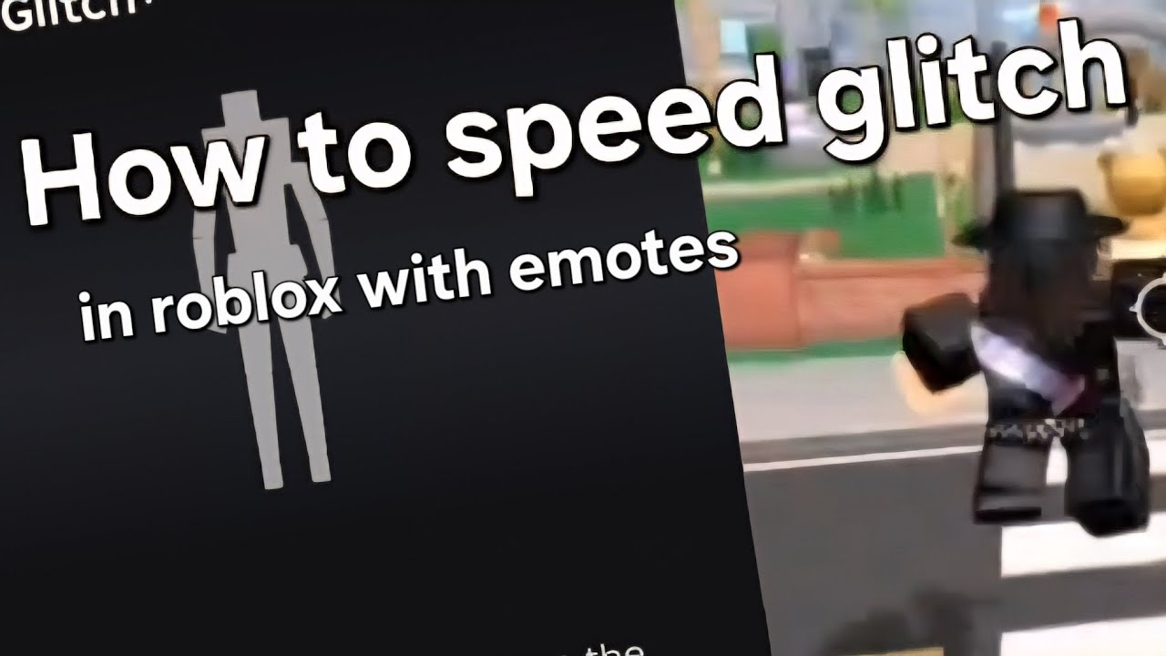How To Speed Glitch With Emotes Speed Glitch Emote Speed Glitch