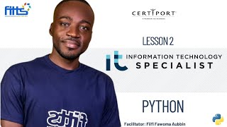 Lesson 2: Variables & Data Types