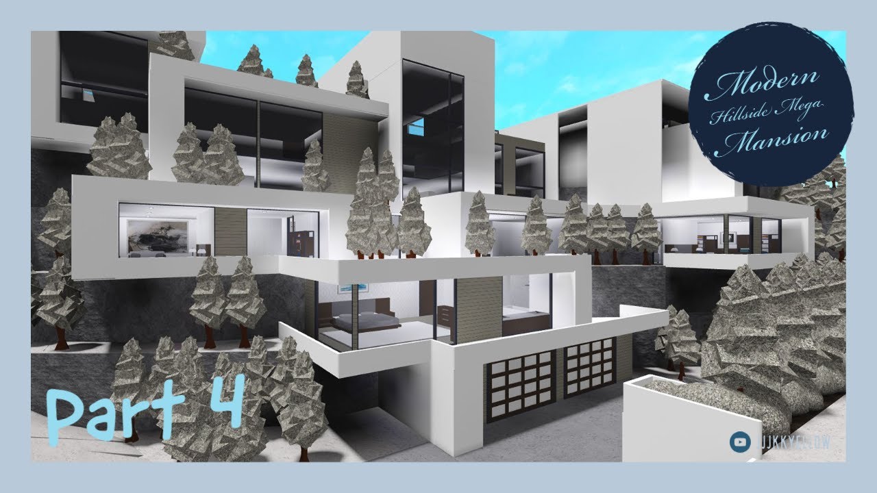 Bloxburg Mega Modern Mansion Speed Build Image To U Bloxburg Mega Modern Mansion Speed Build Image To U
