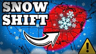 RARE Snow Shift Pattern Developing - 80 Cities Forecast...