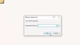Temperature Converter Java