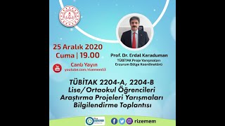 TÜBİTAK Ortaokul ve Lise Araştırma Proje Yarışmaları