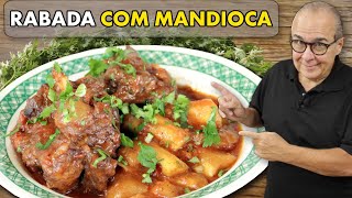 CHEF TAICO ENSINA RECEITA INCRÍVEL DE RABADA COM MANDIOCA