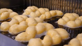 꽈배기의 진화는 어디까지!? 매일완판! 엄청난 종류의 꽈배기 Making various types of the twisted doughnut - Korean street food