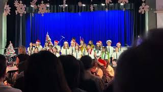 KGV Elf Showband \u0026 Cast - There is a Santa Clause | KGV Senior Winter Concert 2023