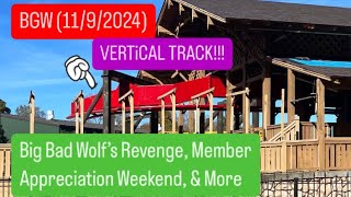 Busch Gardens Williamsburg (11/9/2024): Big Bad Wolf’s Revenge, Member Appreciation Weekend, & More