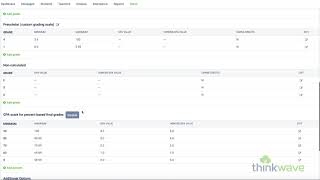 Setup: Grading ThinkWave 3.0