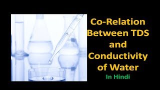 [Hindi] Co-Relation Between TDS and Conductivity of water