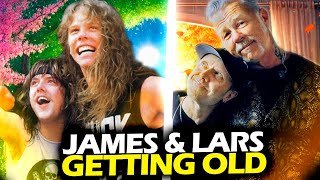 JAMES HETFIELD AND LARS ULRICH COMPLAINING ABOUT GETTING OLD #METALLICA