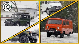 AMC SNOW VIDEO 2021 - Lada, Bronto, UAZ, GAZ, KAMAZ