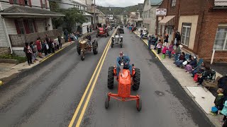 Steam \u0026 Classic Tractor POWER Parade Down Main Street in McConnellsburg, Pennsylvania!