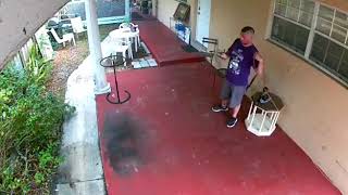 Neighbor stealing electricity