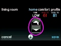 Comfort Profiles Carrier MyInifinity