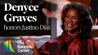 Denyce Graves honors Justino Díaz | 44th Kennedy Center Honors