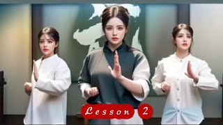 Wing chun lesson 2 ; tutorial step by step for beginners ;  everyone be can learning