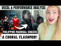 Vocal Coach Reacts: The Philippine Madrigal Singers Flash Mob! Izar Ederrak (The Beautiful Star)