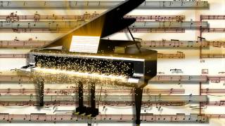 Free Stock Video Download - Grand Piano With Musical Notation