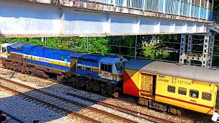 Dhubri train jankari Golakganj Railway station changing Engine@RailIndiaProkash