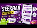 ANDROID - SEEKBAR TUTORIAL IN JAVA | CUSTOM ICON | VERTICAL SEEKBAR