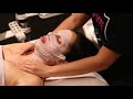 ASMR Facial Treatment  Scalp Massage, Steam, Tapping!