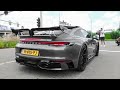 510HP Porsche 992 TECHART Carrera 4S - LOUD Revs, Launch Control! LaFuente