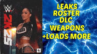 OVER 50 *NEW* LEAKS FOUND ABOUT WWE2K25!