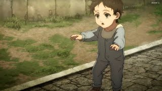 Baby Eren taking his first step before rumbling || Attack On Titan Season 4 Part 2 Episode 4