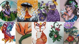 Artful Quilling Paper | Paper Quilling Art | Quilling Paper Wall Hangings | Quilling For Beginners