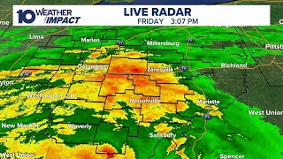 LIVE RADAR: Remnants of Helene move through central Ohio