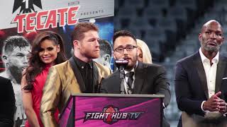 CANELO "THIS IS ONE OF THE BEST DAYS IN MY LIFE" AFTER BEATING GGG