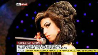 Amy Winehouse Dead - Sky News