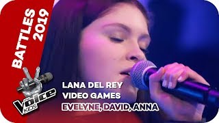Lana Del Rey - Video Games (Evelyne, David, Anna) | Battles | The Voice Kids 2019 | SAT.1