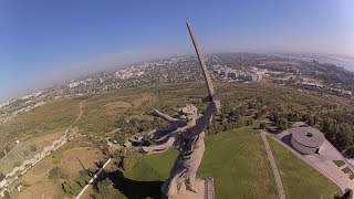 Волгоград 2018. В отпуск с квадрокоптером. Volgograd. Drone travel 2018.