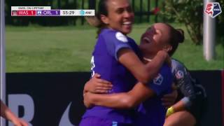 Highlights: 2-2 draw for Spirit and Pride as Marta and Pugh score braces