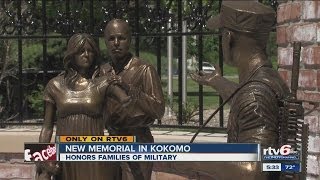 New memorial in Kokomo honors families of military