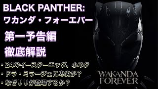 ブラックパンサー第一予告編徹底解説！！　リリはなぜ登場する？なぜネイモアと対立するか？