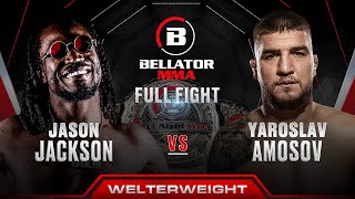Jason Jackson vs Yaroslav Amosov (Welterweight Title Bout) | Bellator 301  Fight