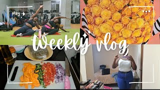 WEEKLY VLOG//5AM MORNING ROUTINE//NEW HAIR//GISTS//VIBES