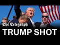 Donald Trump shot in ear during assassination attempt