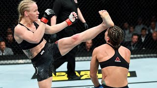 Valentina Shevchenko Defends Belt With Big Head Kick KO of Jessica Eye | UFC 238, 2019 | On This Day