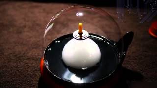 Curious experiment of magnetic levitation