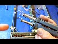 advanced desoldering thru hole components on double sided pcb s with large ground planes.