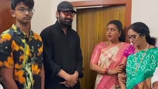 Minister Roja Visuals With Prabhas and Family @ Mogalthur | Manastars