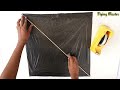 how to make garbage bag kite पन्नी से पतंग केसे बनाते है easy and simple kite making patangbazi