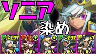 ドラゴンゾンビにソニア詰めて行ってみた！【パズドラ】