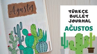 TÜRKÇE BULLET JOURNAL // AĞUSTOS