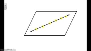 intersection plane and line