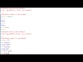 Python 3 Tutorial 4: Variables